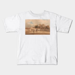 Ripon Minster, Yorkshire by Thomas Girtin Kids T-Shirt